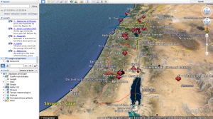 Vita di Gesù con le mappe di Google