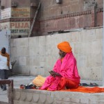 sadhu in meditazione